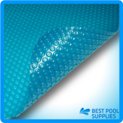 Pool Covers - Daisy Swimming Pool Solar Blanket - 400 Micron Blue