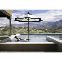 S.R. Smith Sun Shelf Table 16" Complete - Seashell