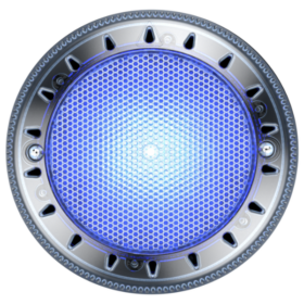 Spa Electrics Retro Series WNRX 1 x Niche Mount Blue LED Light + Standard Retro Mounting Kit + CLEAR RIM