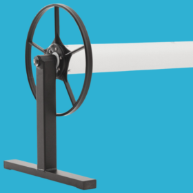 Daisy ST Black – Stationary 5 Star Quality Pool Cover Roller