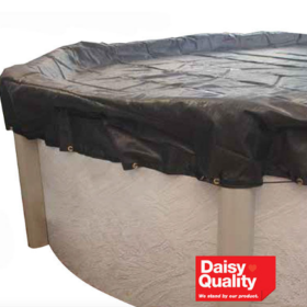 Daisy Pool Kap Above Ground Pool Cover – Round – for 3.0m x 3.0m Pool