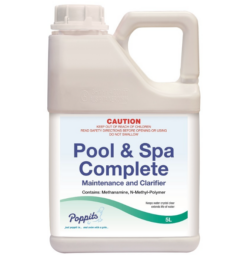 Poppits Spa Complete Maintenance and Clarifier 5L