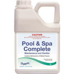 Poppits Spa Complete Maintenance and Clarifier 5L